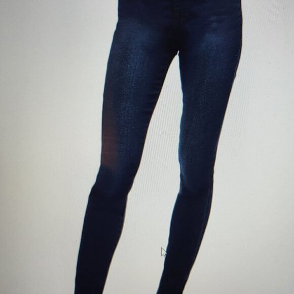 Jen7 by 7 for all mankind Denim - Jen7 Comfort Skinny Pull-On EnhanceMe Jeans Midnight Blue Sz 6/Sz 10/Sz 12 NWT